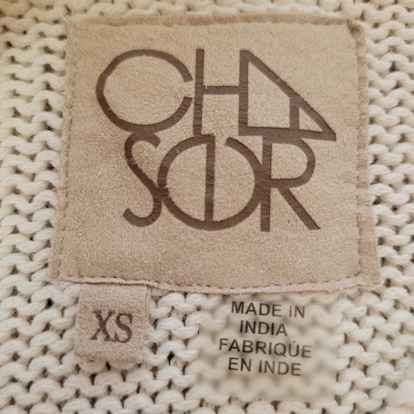 CHASER Knit Fringe Cardigan - Picture 3 of 8